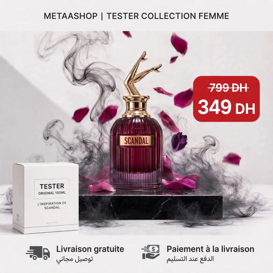 Parfum Femme SCANDAL - Eau de Parfum Intense 100ml - Sensuel & Féminin