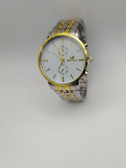 MONTRE HOMME CHRONOGRAPHE OR BLEU SQUELETTE 2026